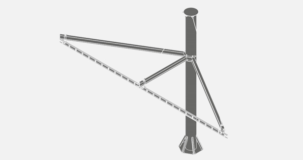 products-fall-arrest-single-post-system